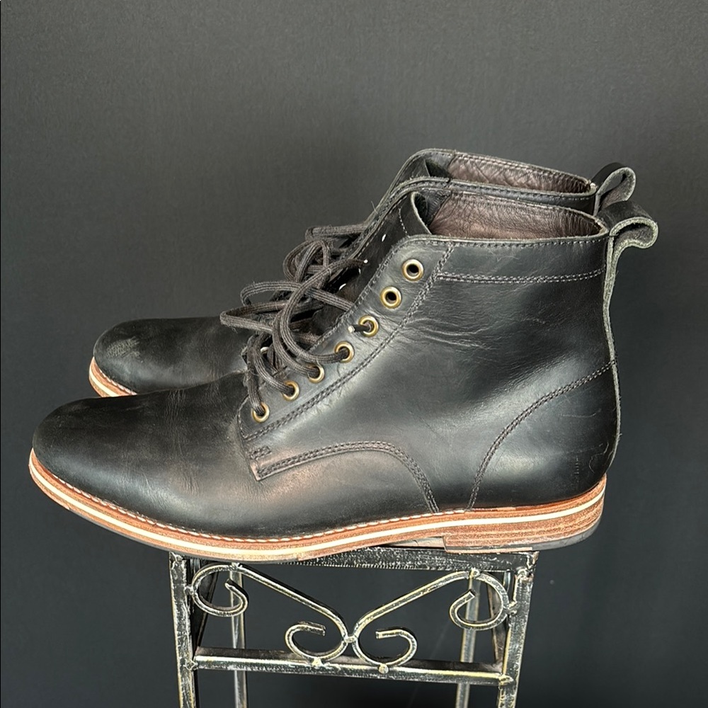 Helm boots black boots size 11